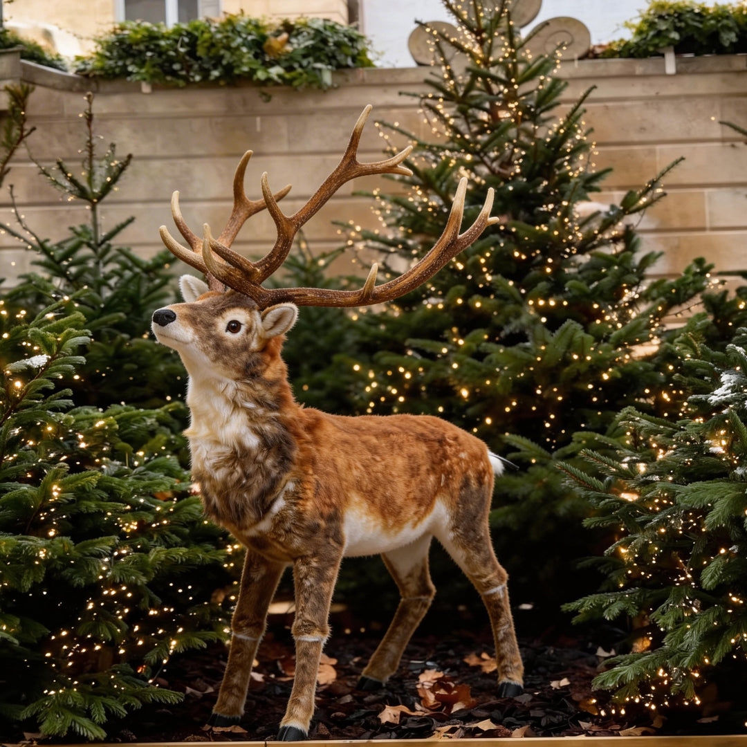 Rudolf con mov-speaker bluetooth • H 192 cm