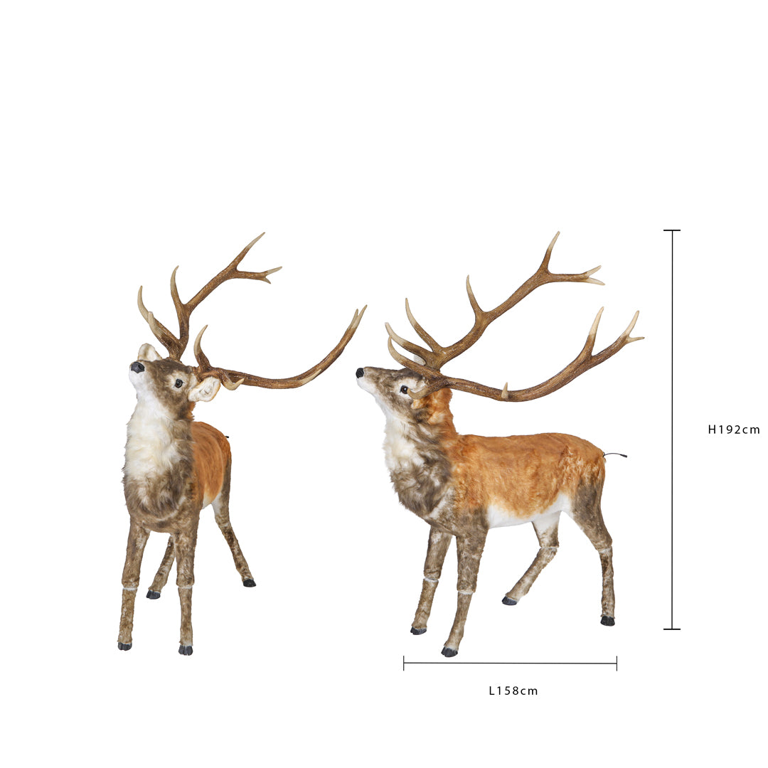 Rudolf con mov-speaker bluetooth • H 192 cm