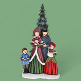 Albero con cantori con led • H 43 cm