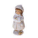 Bambina con scaldamani • H 22,1 cm