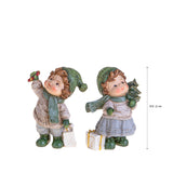 Bimbi con doni • H 9,2 cm