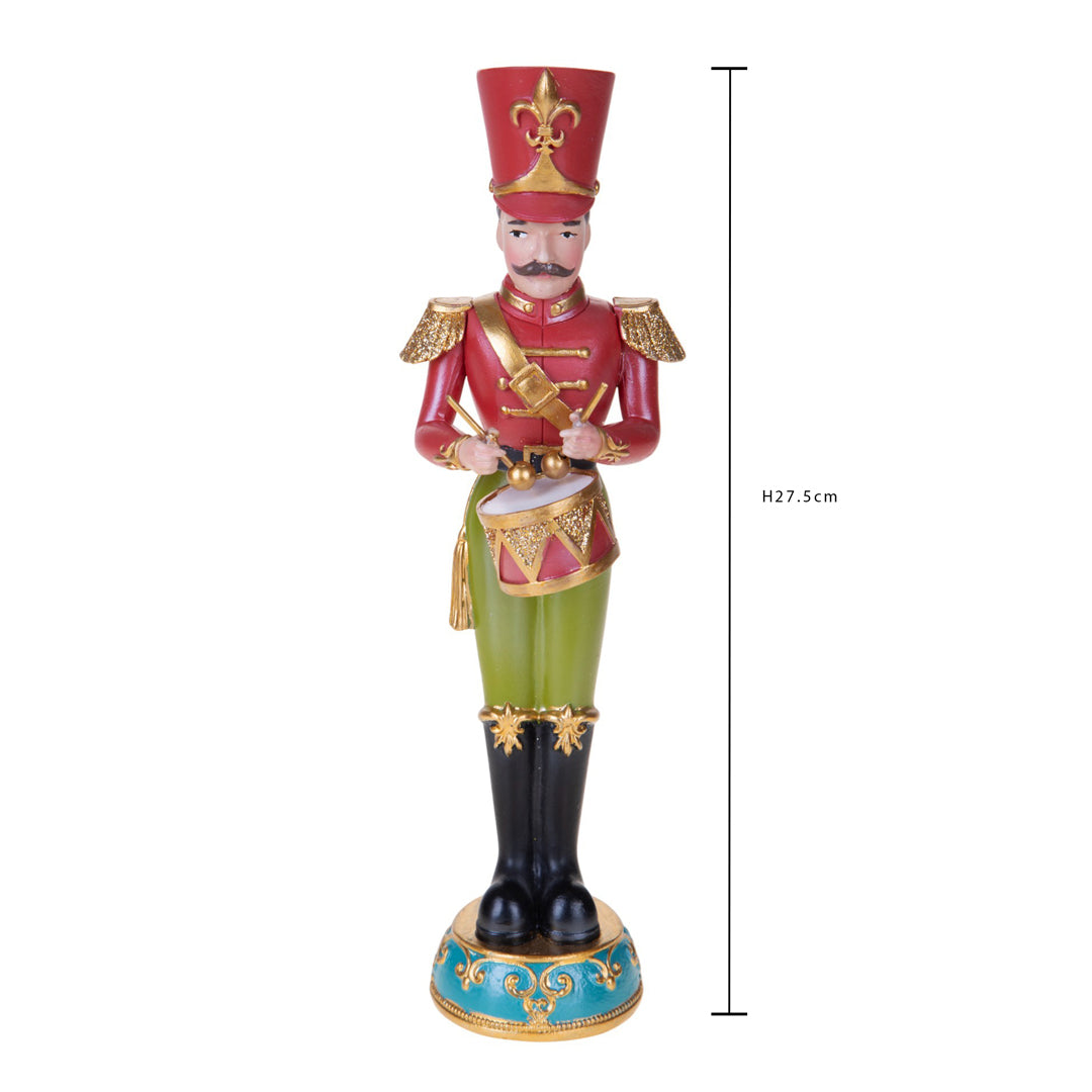 Musicante con tamburo • H 27,5 cm