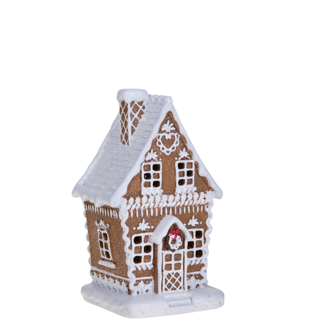 Casetta Marzapane con Led • 21 cm