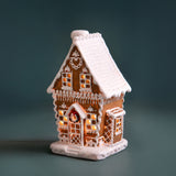 Casetta Marzapane con Led • 21 cm