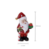 Babbo natale con pacco dono • H 18,5 cm