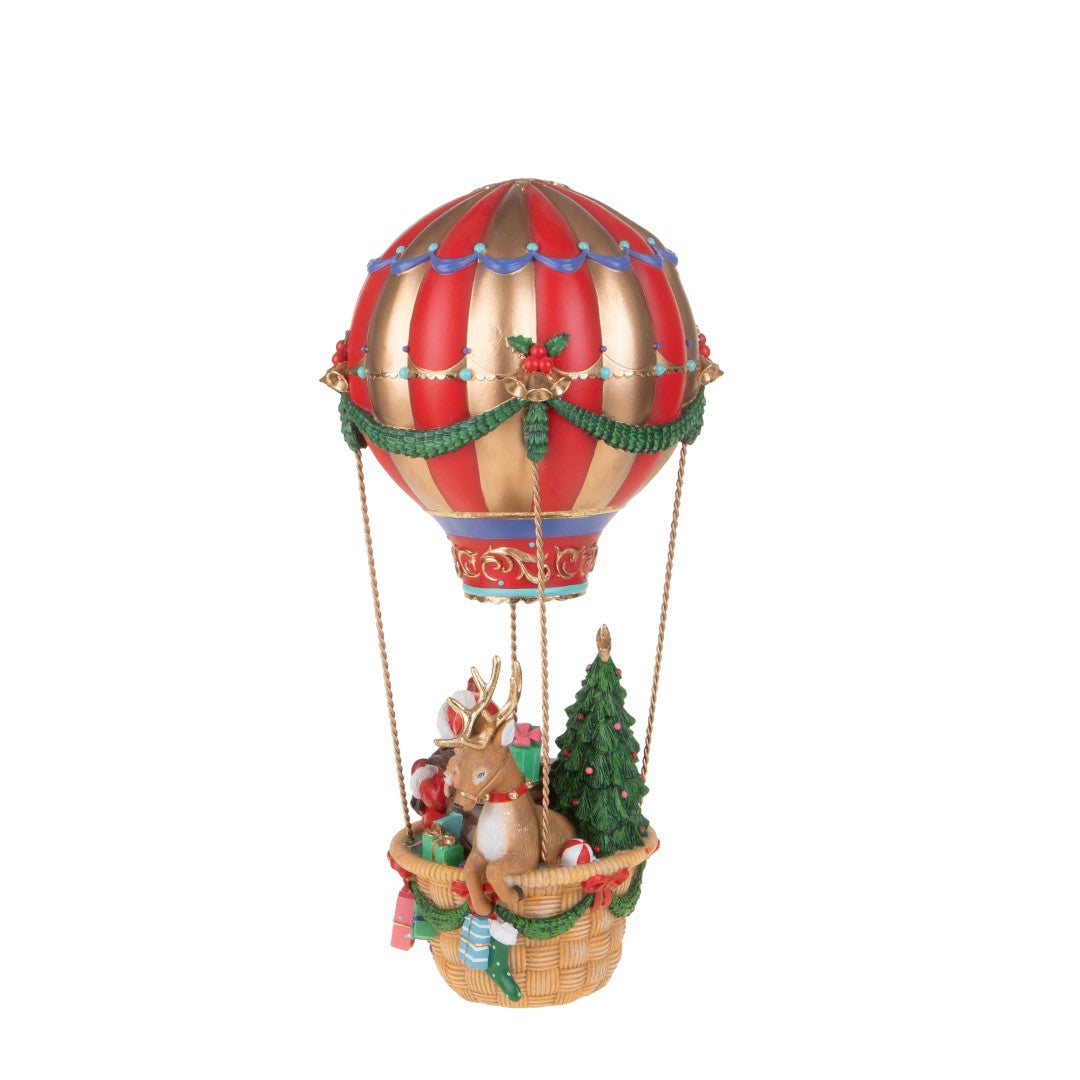 Babbo Natale su Mongolfiera  • 42,5 cm