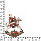 Cavallo dondolo con babbo • H 34 cm