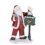 Babbo Natale con Cassetta Lettere  • 24 cm