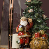 Babbo natale porcellana con • 37 cm