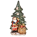 Babbo natale porcellana con • 37 cm