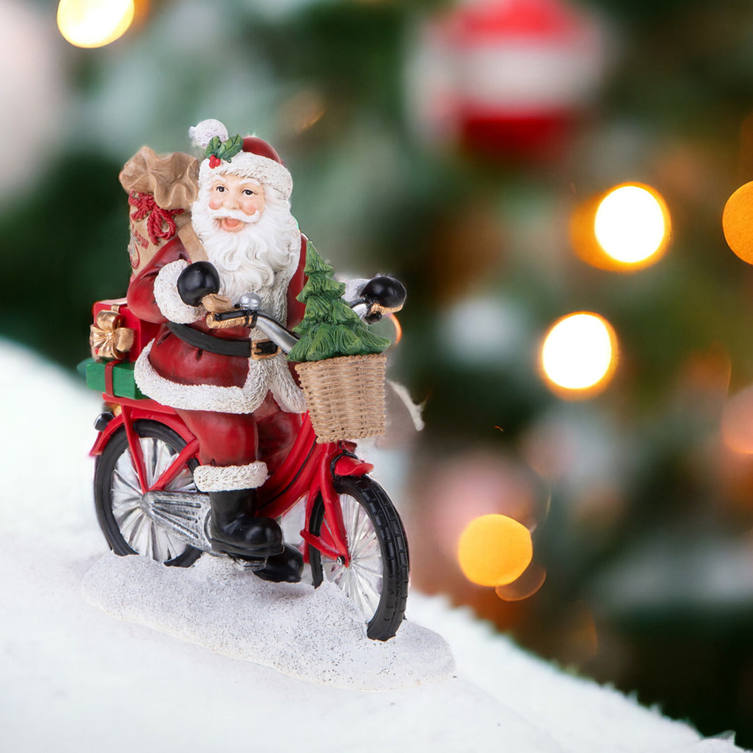 Babbo Natale in Bici  • 24 cm