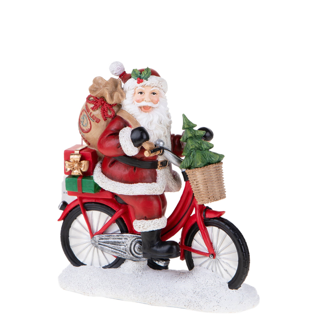 Babbo Natale in Bici  • 24 cm