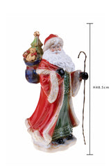 Babbo natale con sacco doni • H 48,5 cm