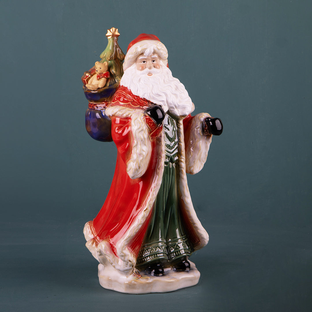 Babbo natale con sacco doni • H 48,5 cm