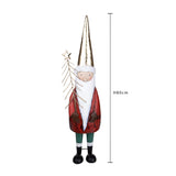 Babbo natale con albero • 80 cm