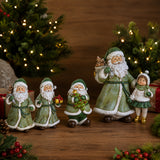 babbo natale con doni • H 12,5 cm