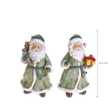 babbo natale con doni • H 12,5 cm