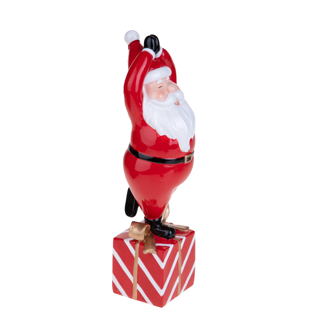 Babbo natale con mani giunte • H 32,5 cm