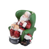Babbo natale in poltrona • H 16,5 cm