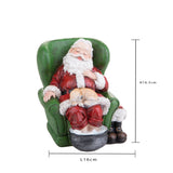Babbo natale in poltrona • H 16,5 cm