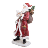 Babbo natale con pergamena • 33 cm