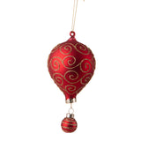 Pezzi 4 • Mongolfiera • H 16 cm