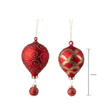 Pezzi 4 • Mongolfiera • H 16 cm