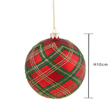 Pezzi 4 • Sfera scottish • H 10 cm