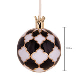 Sfera con top corona • H 12,3 cm