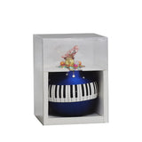 Sfera con decoro pianoforte • H 13,5 cm