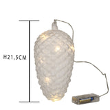Pigna con Led  • 21,5 cm