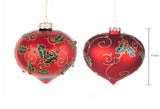 Pezzi 4 • Cipolla conAgrifoglio • H 10 cm
