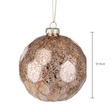 Pezzi 4 • Sfera con rombi • H 10 cm
