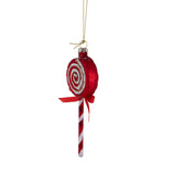 Pezzi 12 • Dec.candycane con fiocco • H 13,5 cm