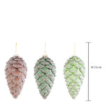 Pezzi 6 • Pigna daAppendere • H 15 cm