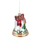 Pezzi 4 • Campana con fiocco daApp. • H 11,5 cm