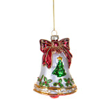 Pezzi 4 • Campana con fiocco daApp. • H 11,5 cm
