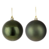 Set di 2 Sfere assortito Matt+Shiny  • 20 cm