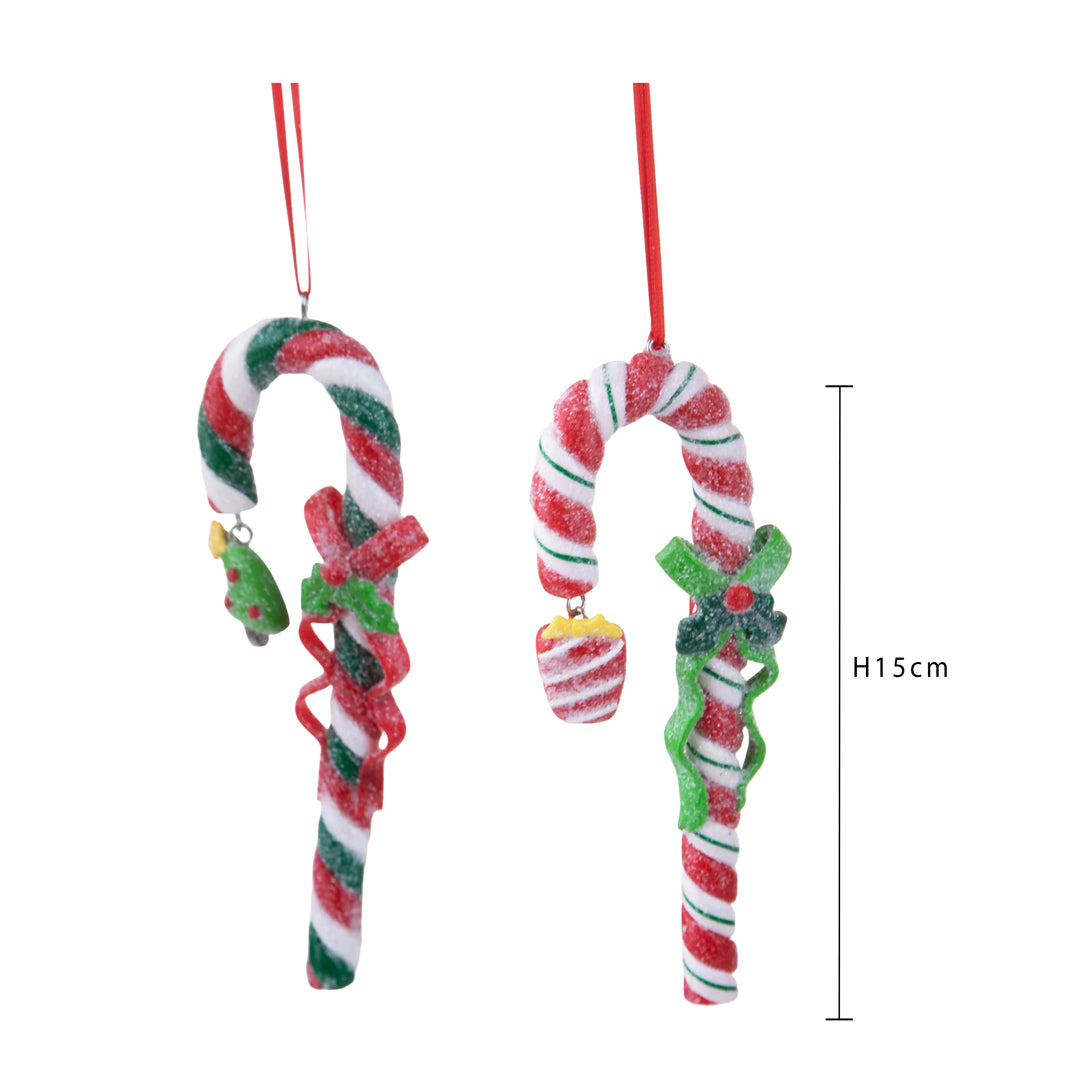 Pezzi 4 • bastoncini zuccherati • H 14,6 cm