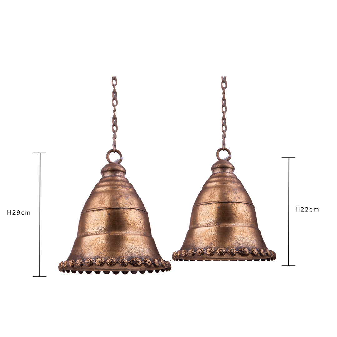 Campane con greca • H 29 cm