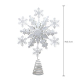 Puntale fiocco neve • H 30,5 cm