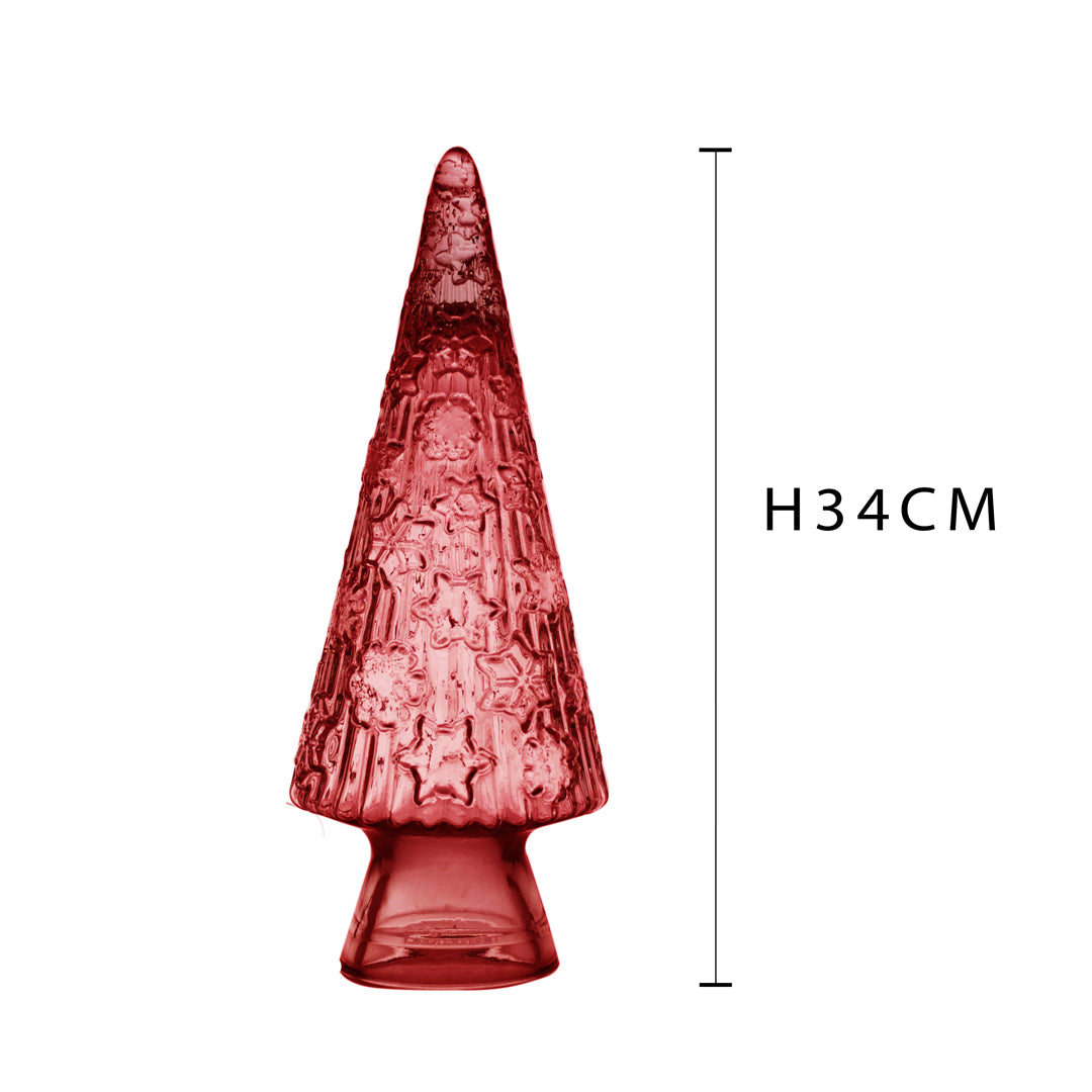 ConoAlbero vetro • H 34 cm