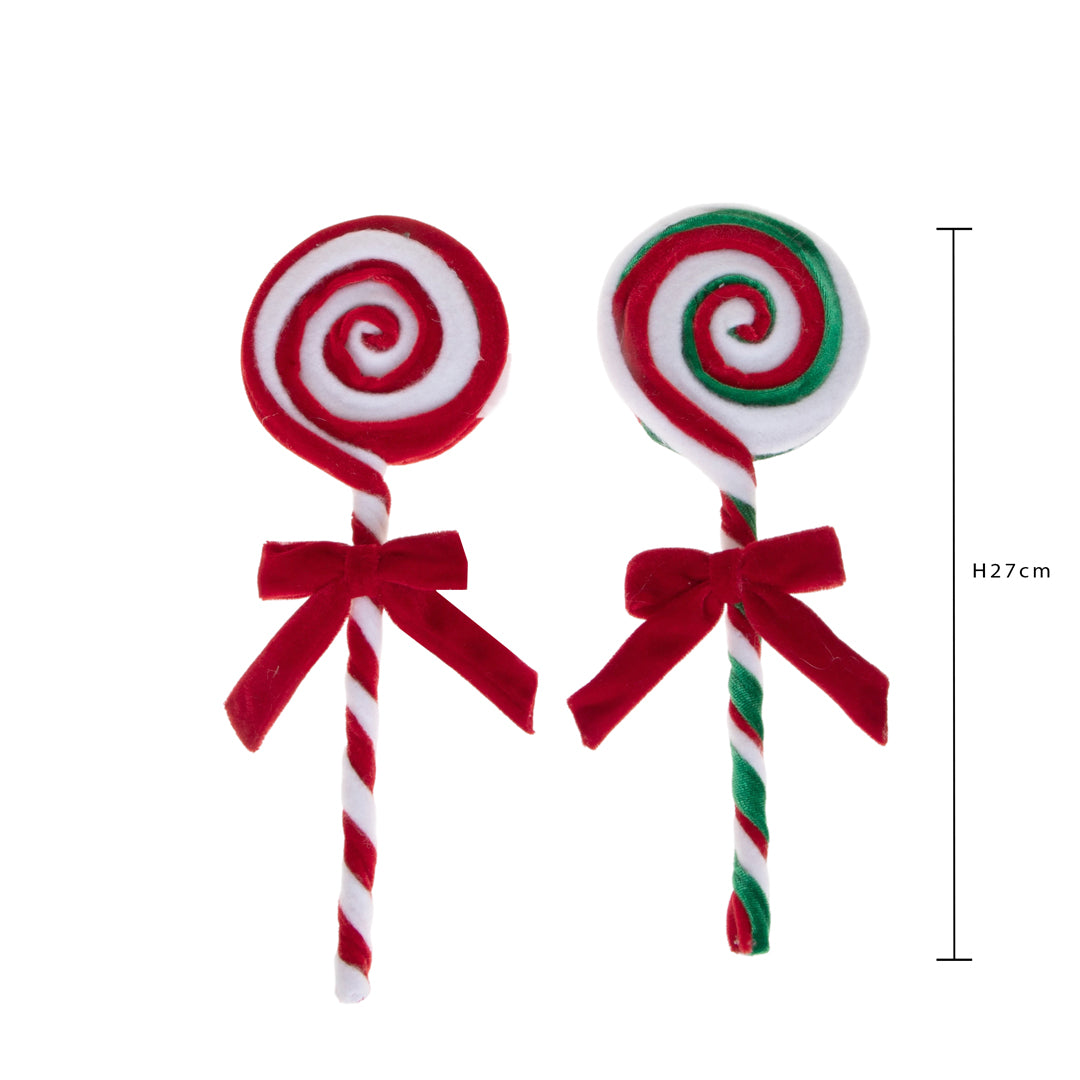 Pezzi 4 • Lollipop candy • H 27 cm