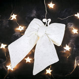 Pezzi 3 • Fiocco con diamanti • H 7 cm