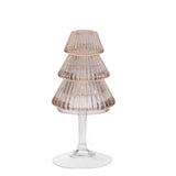 Pezzi 6 • PortacandelaAlbero • H 16 cm