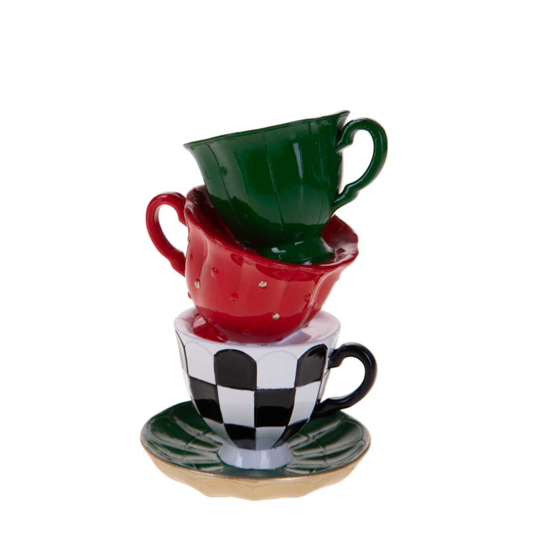 Porta candelax1 tazze diAlice • H 16,3 cm