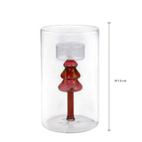 Porta tealightconAlbero • H 15 cm