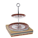 Alzata con b.natale • H 48 cm