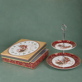 Alzata con b.natale • H 48 cm