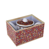 Teiera con bbbo natale in gift box • H 10,6 cm